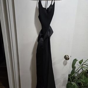 White by Vera Wang Black Gown